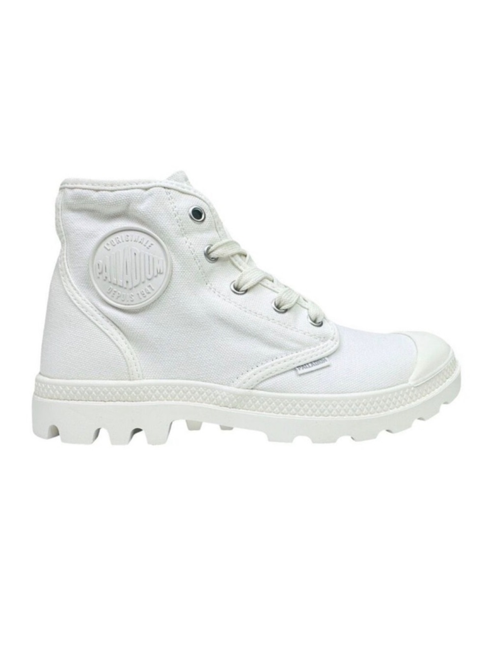 Palladium Pampa Hi Original Lace Up Sneakers 92352-116-M - Size 8 - Star White